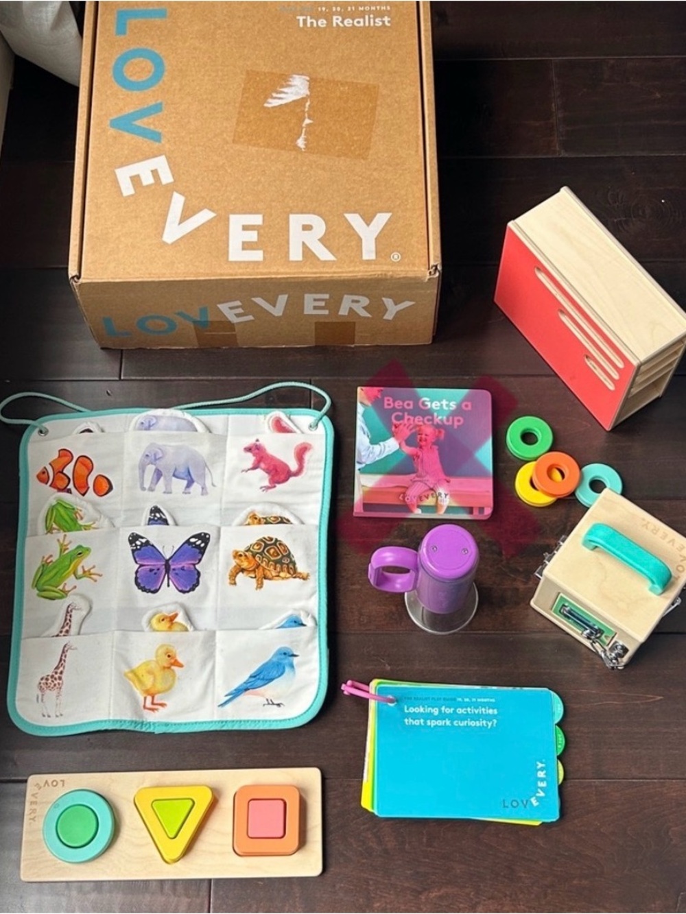 Lovevery Kids Learning Toy 19-21 months incomplete set READ DESCRIPTION